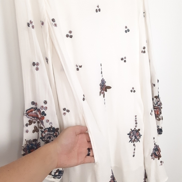 Free People | Boho Vibes Embroidered Dress - Picture 9 of 11